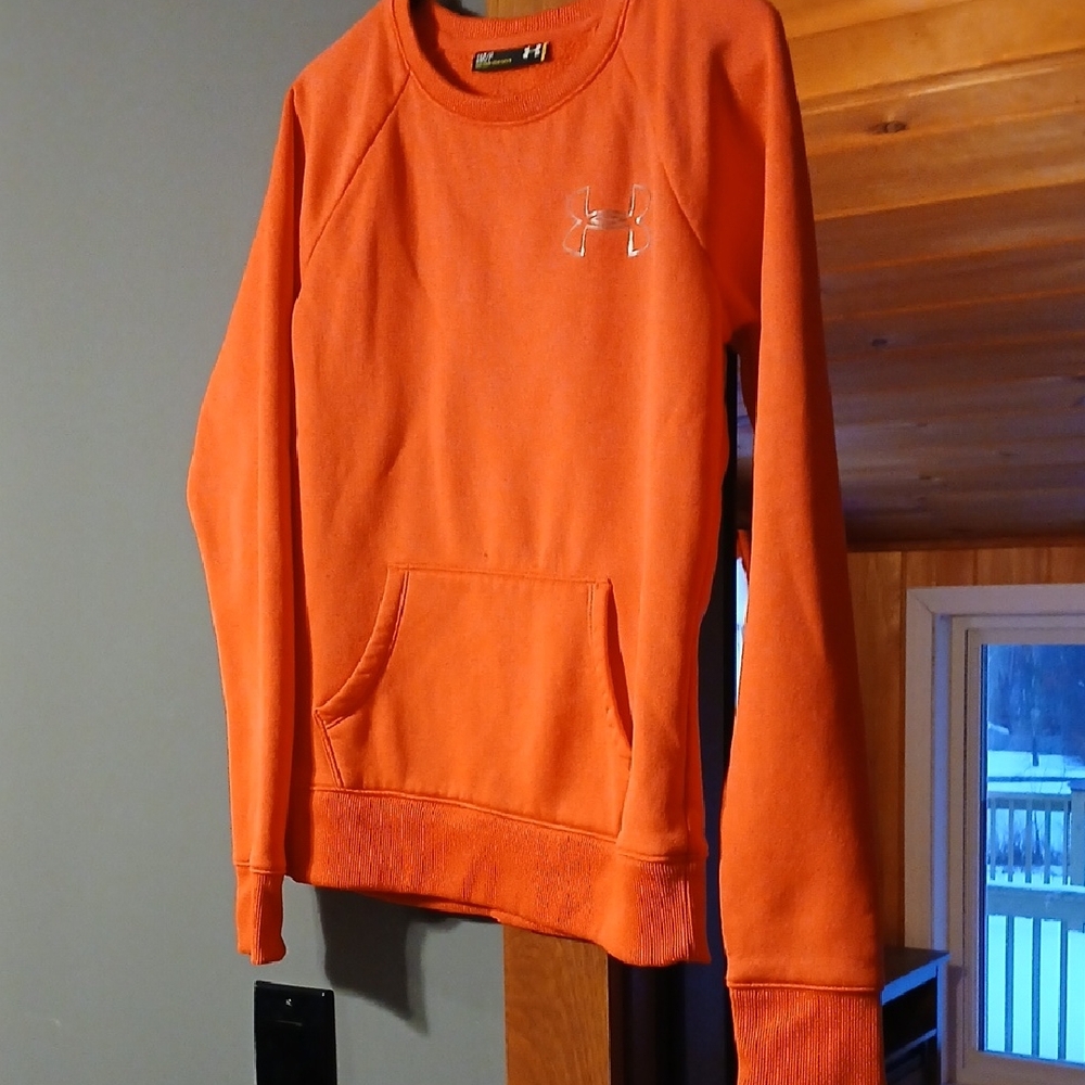 Under Armour Womens Vibrant Coral Crewneck Sweater